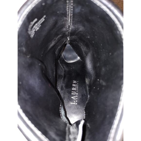 Ralph Lauren Leola High Cuffed Ankle Boots - Picture 5 of 6